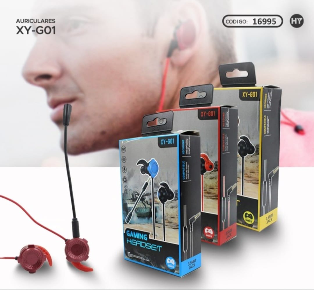 Auricular Gamer Con Micrófono - Ofertecn