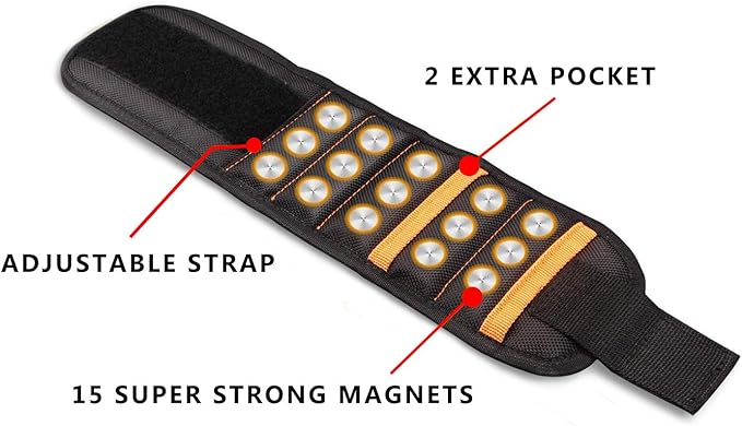 Brazalete Magnético De Herramientas - Ofertecn