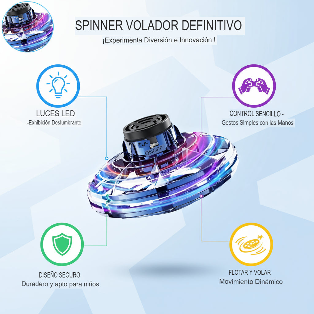 Spinner Aéreo | Diversión Interactiva para Todas las Edades