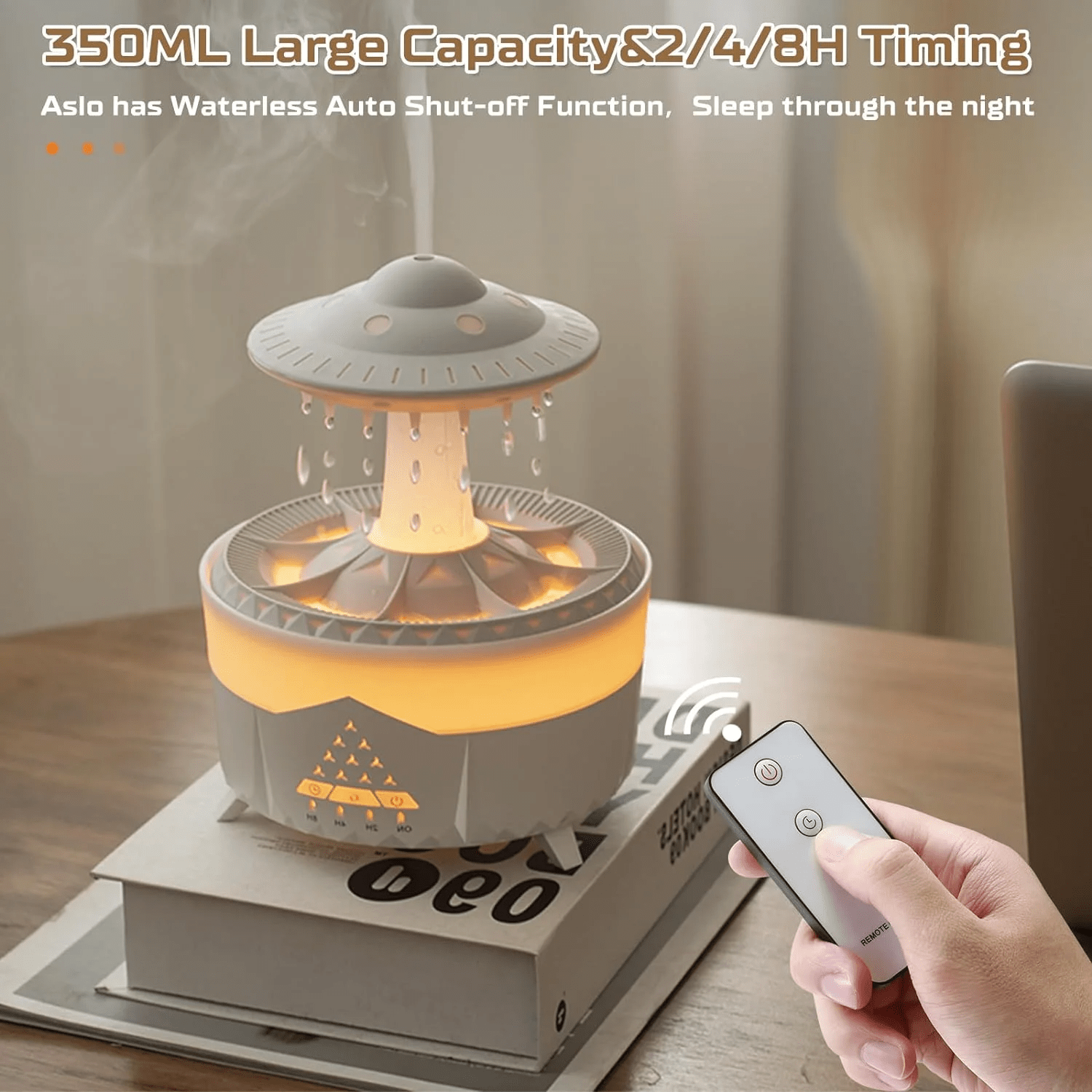Humidificador Ovni LED - Ofertecn