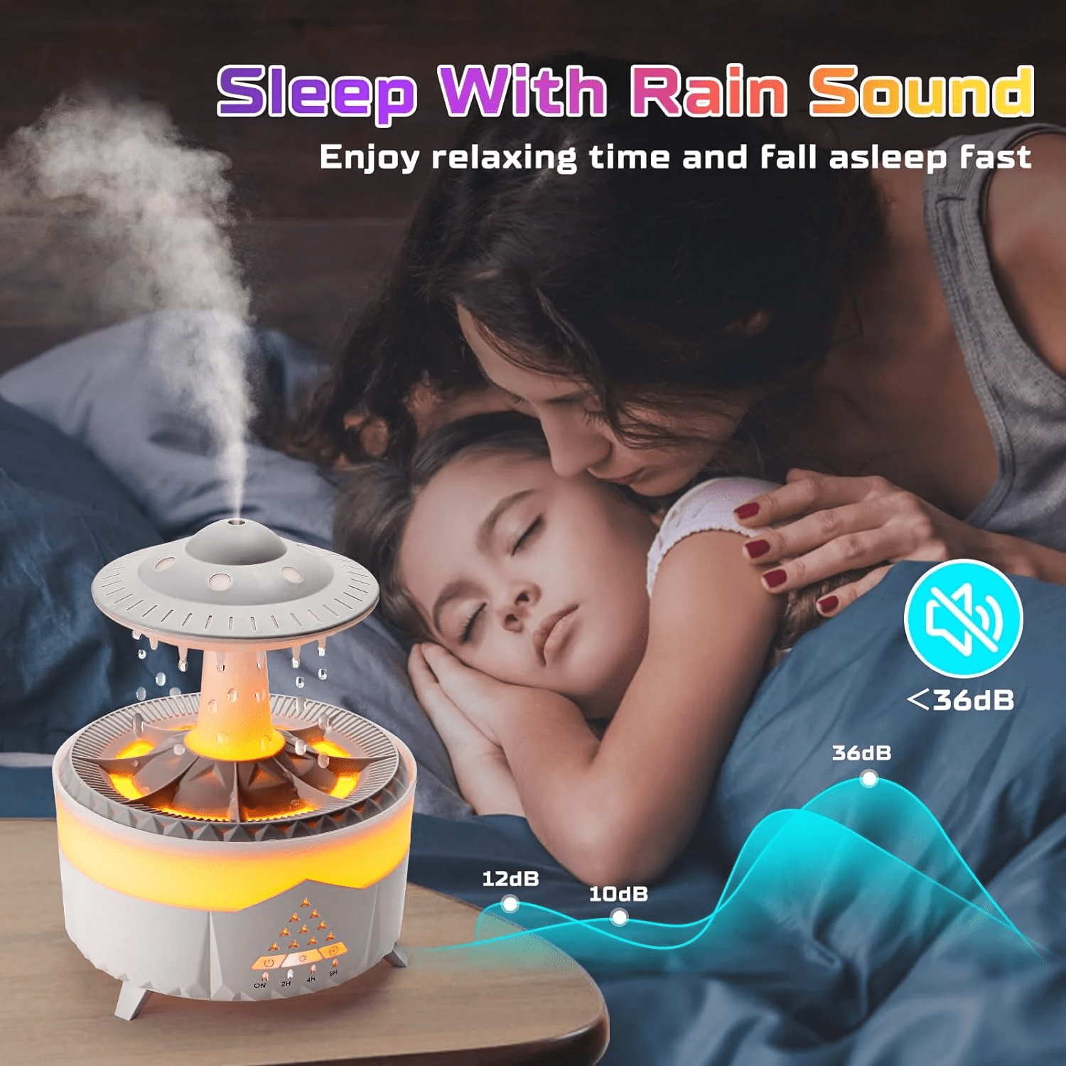 Humidificador Ovni LED - Ofertecn