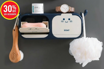 Jabonera con Drenaje | Mantén tu Jabón Seco y tu Espacio Ordenado