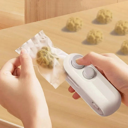 Sellador de Bolsas que Cabe en tu Bolsillo - Fin a las Fugas y Derrames