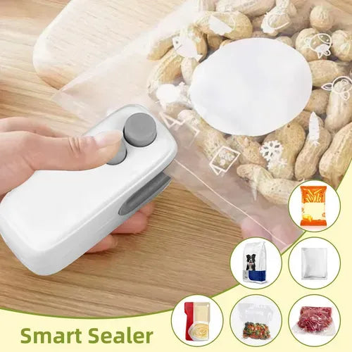 Sellador de Bolsas que Cabe en tu Bolsillo - Fin a las Fugas y Derrames