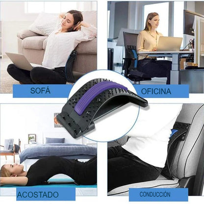 Soporte Lumbar - Diseño Ergonómico para Mayor Comodidad Diaria