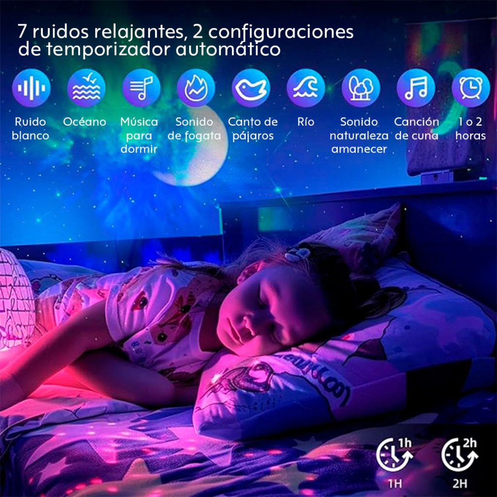 Proyector Astronauta con Parlante AstroGlow™ - Ofertecn