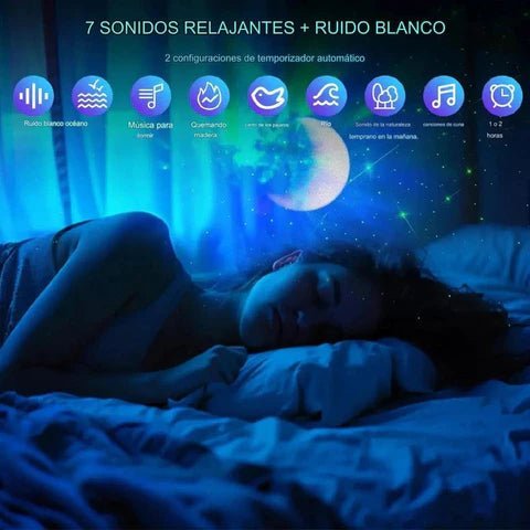 Proyector Astronauta con Parlante AstroGlow™ - Ofertecn