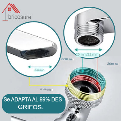 Grifo Extensible que Llega a Cada Rincón