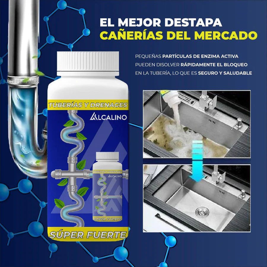 Wild Tornado - Limpiador profesional potente para el cuidado efectivo de tus cañerías - Ofertecn