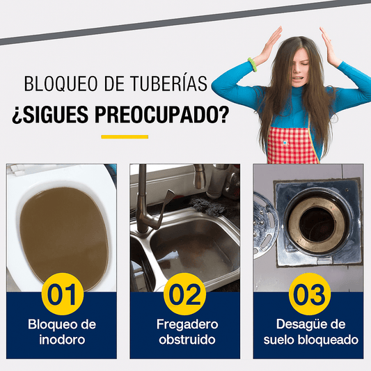Wild Tornado - Limpiador profesional potente para el cuidado efectivo de tus cañerías - Ofertecn